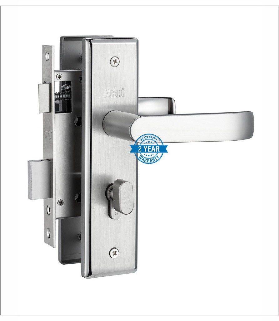 Khóa cửa tay gạt INOX hiệu Kospi MA-52 PLUS